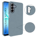 For Samsung Galaxy A17 5G | Samsung Galaxy F17 Back Cover Case (Glass Like Camera Protection | Leather Feel | Minimalist Professional Grip)