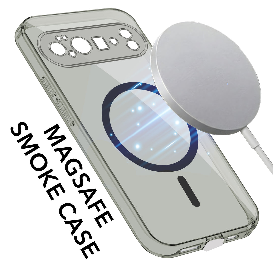 For Google Pixel 10 Pro XL Back Cover Case Lifetime Anti-Yellow MagSafe Compatible Clear (Sleek Hard Crystal | Shockproof and Camera Protection)