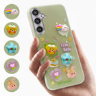 For Samsung Galaxy S23 FE 5G Back Cover Case (3D Cute Cartoons | Hard Back Side Soft | Matte Premium Finish | HD Printing)