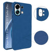 For Oppo K13 Turbo | Oppo K13 Turbo Pro Back Cover Case (Glass Like Camera Protection | Leather Feel | Minimalist Professional Grip)