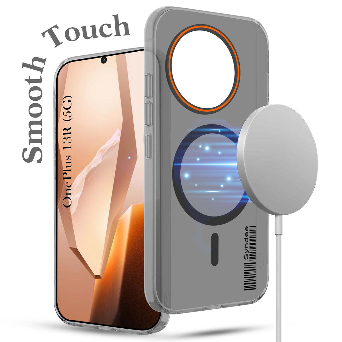 For OnePlus 13R Back Cover Case (Soft Touch | Camera Bump Protection | MagSafe Compatible | Matte Finish)