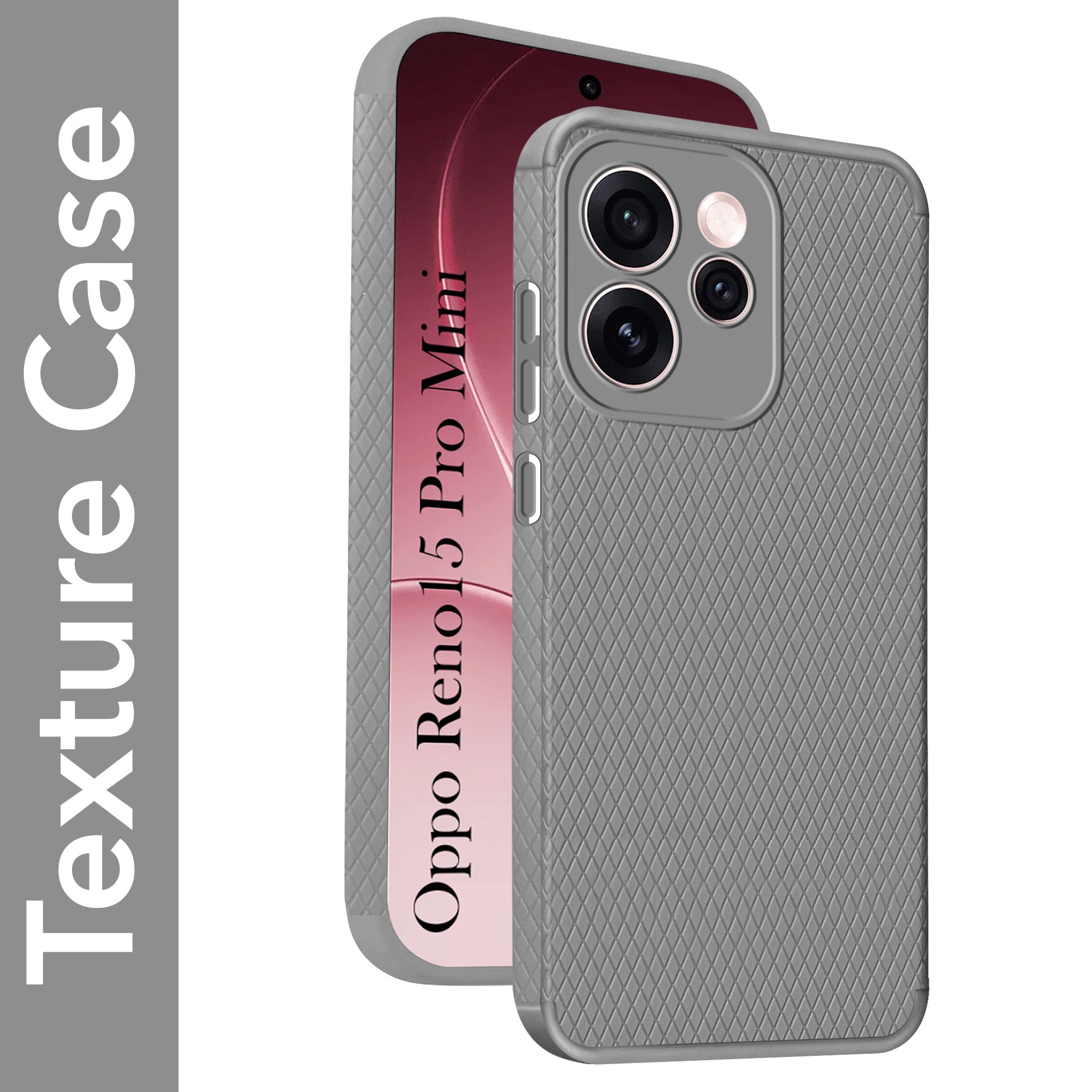 For Oppo Reno15 Pro Mini 5G | Oppo Reno 15 Pro Mini 5G Back Cover Case  Jkobi Liquid Silicone (Camera Protection | Side Grip Texture | Soft and Flexible)