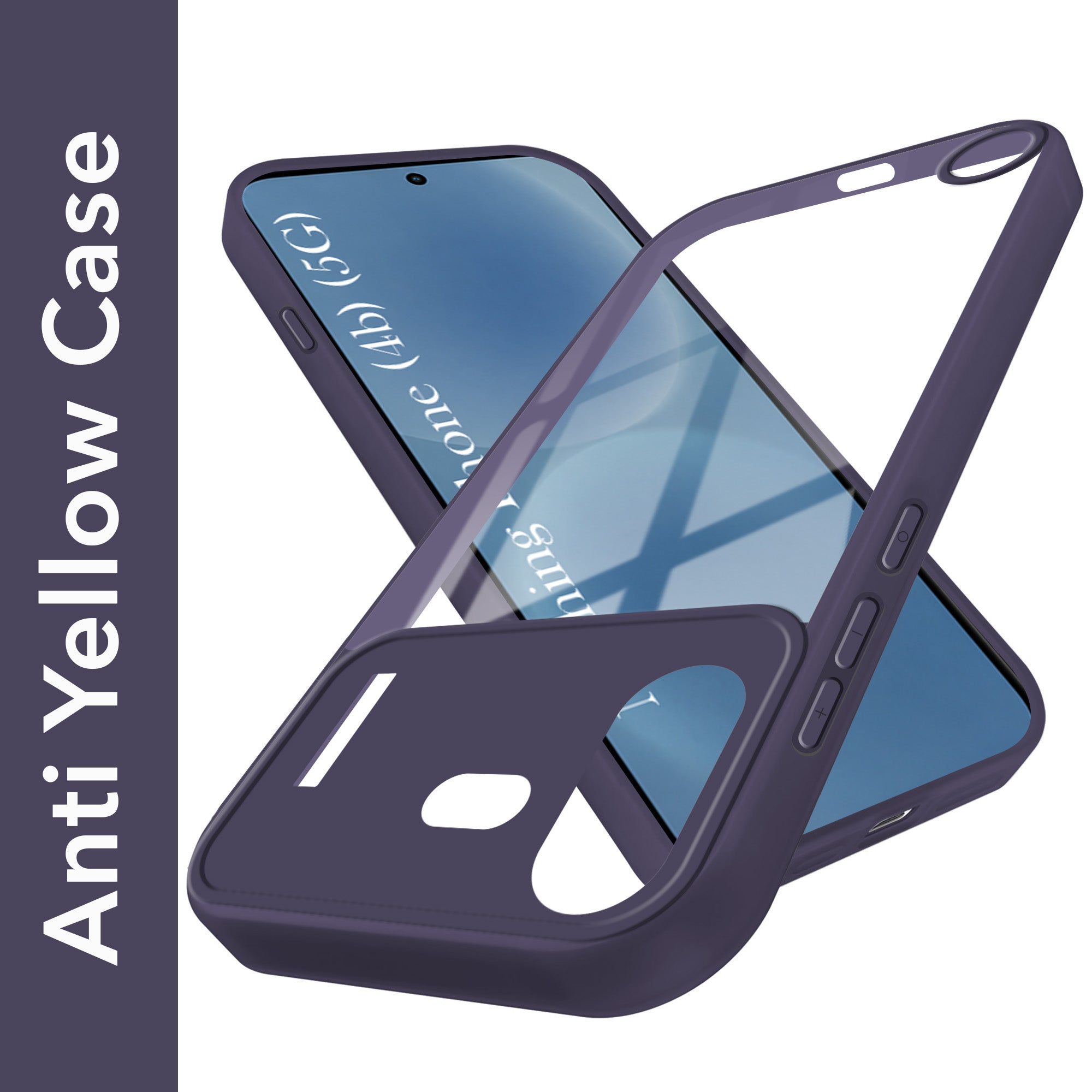 For Nothing Phone 4B 5G Back Cover Case Ultra-Hybrid (Lifetime Anti Yellow | Anti Scratch | Crystal Clear Shockproof)