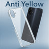 For Samsung Galaxy M07 | Samsung Galaxy F07 Back Cover Case Lifetime Anti-Yellow Clear (Sleek Hard Crystal | Shockproof and Camera Protection)