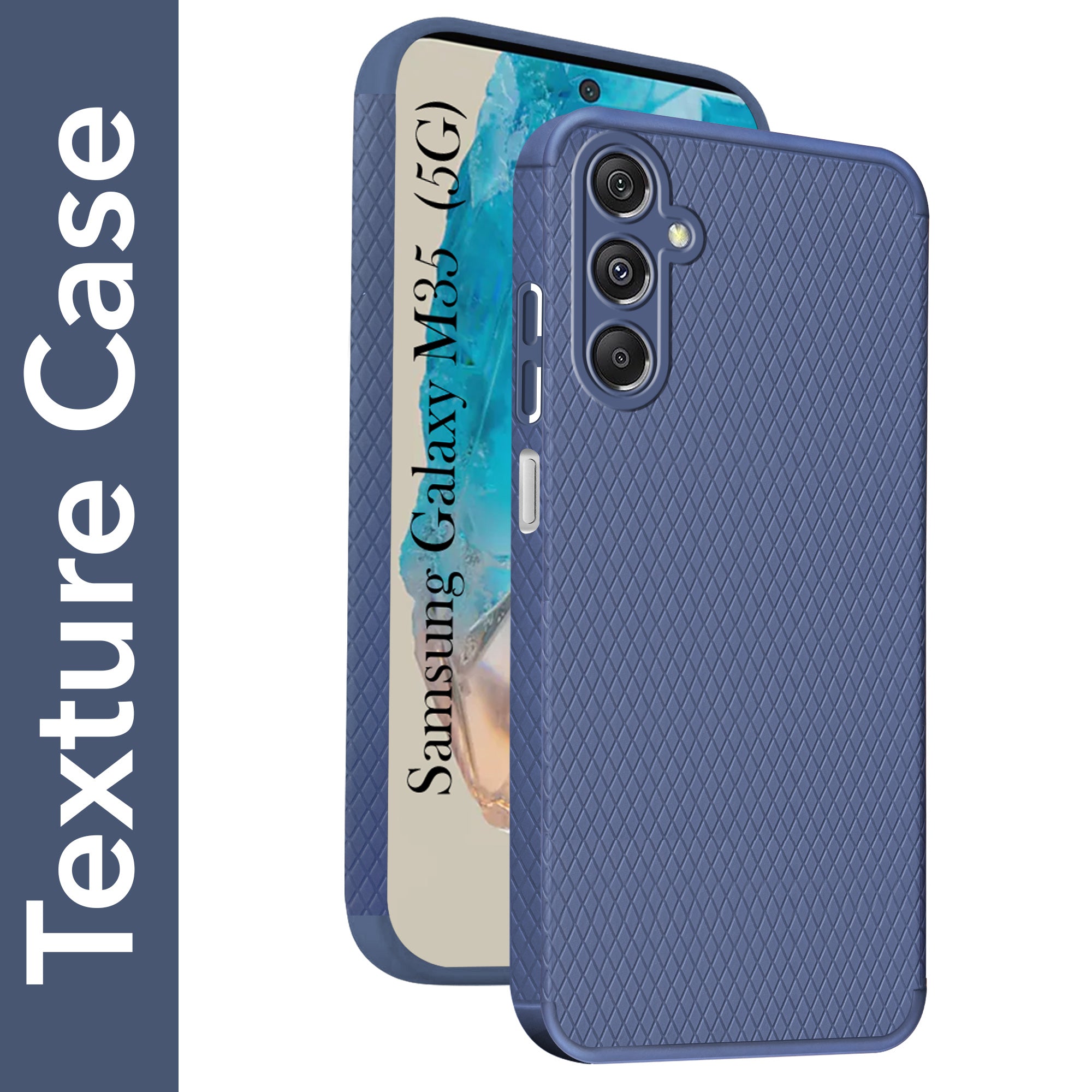 For Samsung Galaxy M35 5G Back Cover ( Silicone Clear Shockproof Case with Camera Protection | Soft and Flexible | Transparent)