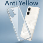 For Vivo Y11 | Vivo Y21 5G Back Cover Case Lifetime Anti-Yellow Clear (Sleek Hard Crystal | Shockproof and Camera Protection)