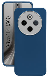 For Vivo T4 Back Cover Case ( Dual Color Matte Finish | Full Camera Protection | Sleek and Professional)