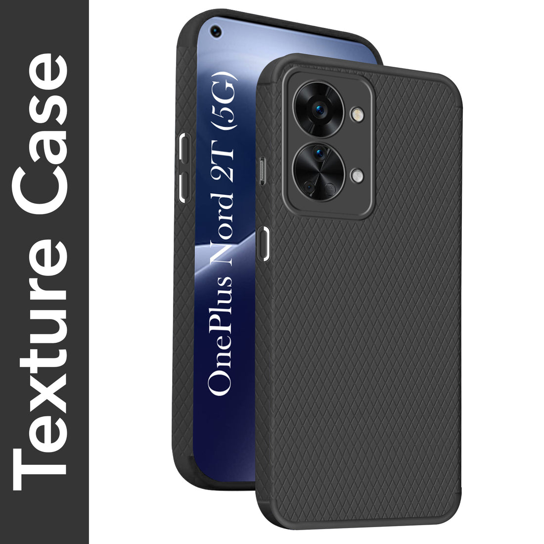 For OnePlus Nord 2T 5G Back Cover Case (Liquid Silicone | Side Grip | Camera Protection)