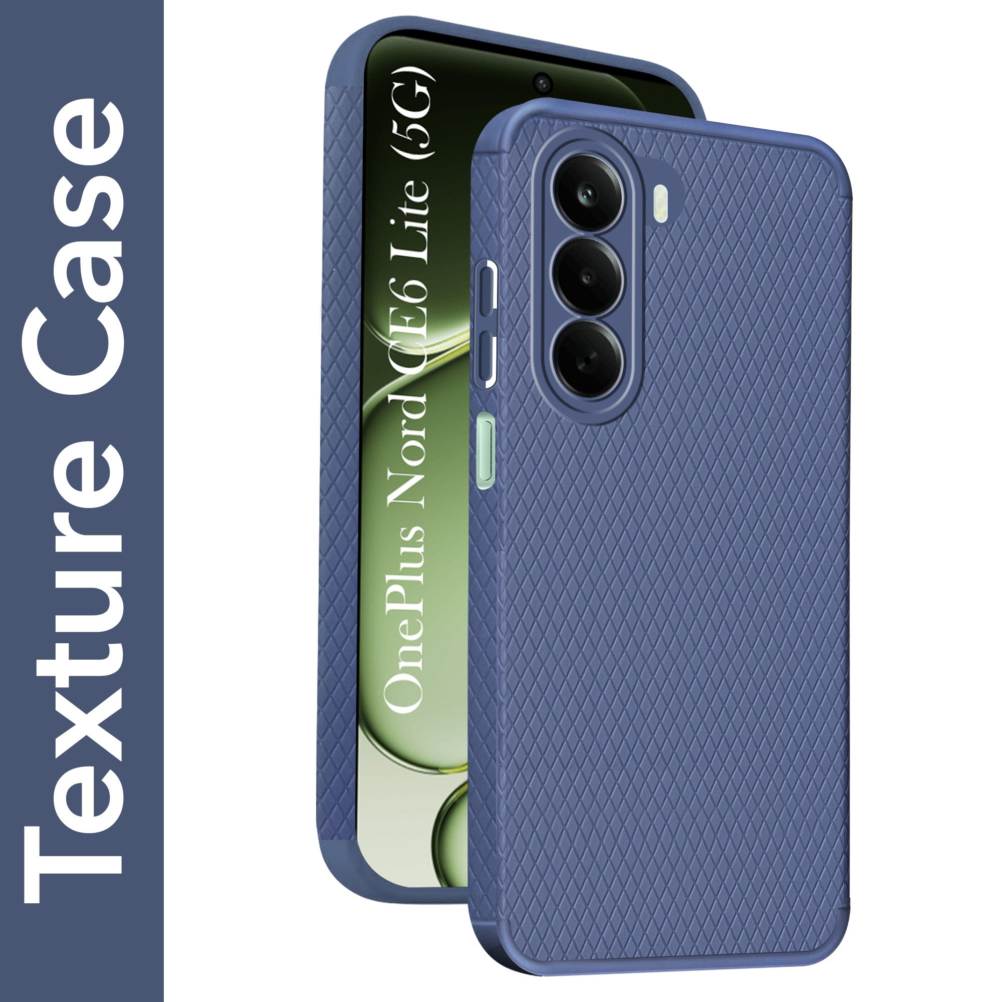 For OnePlus Nord CE 6 Lite Back Cover Case Liquid Silicone (Camera Protection | Side Grip Texture | Soft and Flexible)