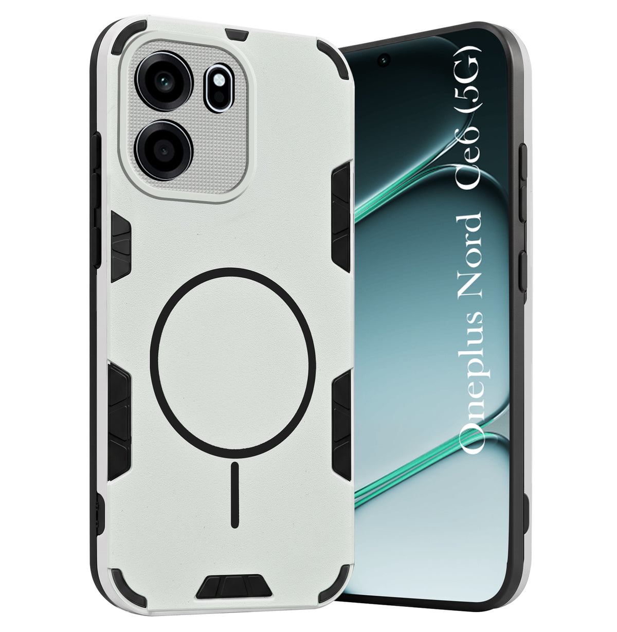 For Oneplus Nord CE 6 Back Cover Case (Slim Hybrid Armor | Shockproof Camera Protection | Rugged Dual Layer)