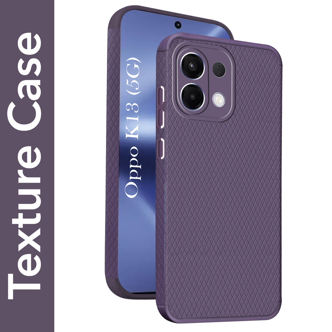 For Oppo K13 Back Cover Case (Liquid Silicone | Side Grip | Camera Protection)