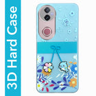 For Vivo T4R Back Cover Case (3D Cute Cartoons | Hard Back Side Soft | Matte Premium Finish | HD Printing)