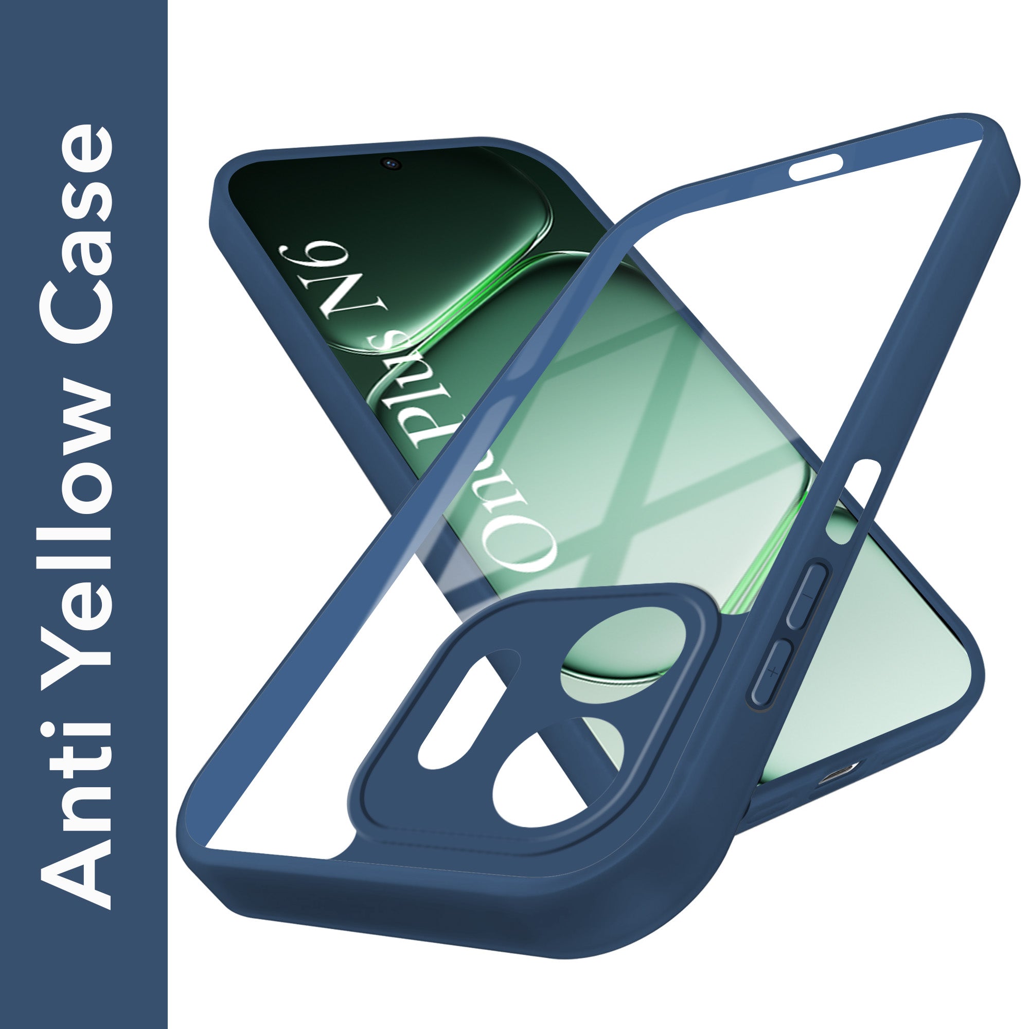 For OnePlus N6 Back Cover Case Ultra-Hybrid (Lifetime Anti Yellow | Anti Scratch | Crystal Clear Shockproof)