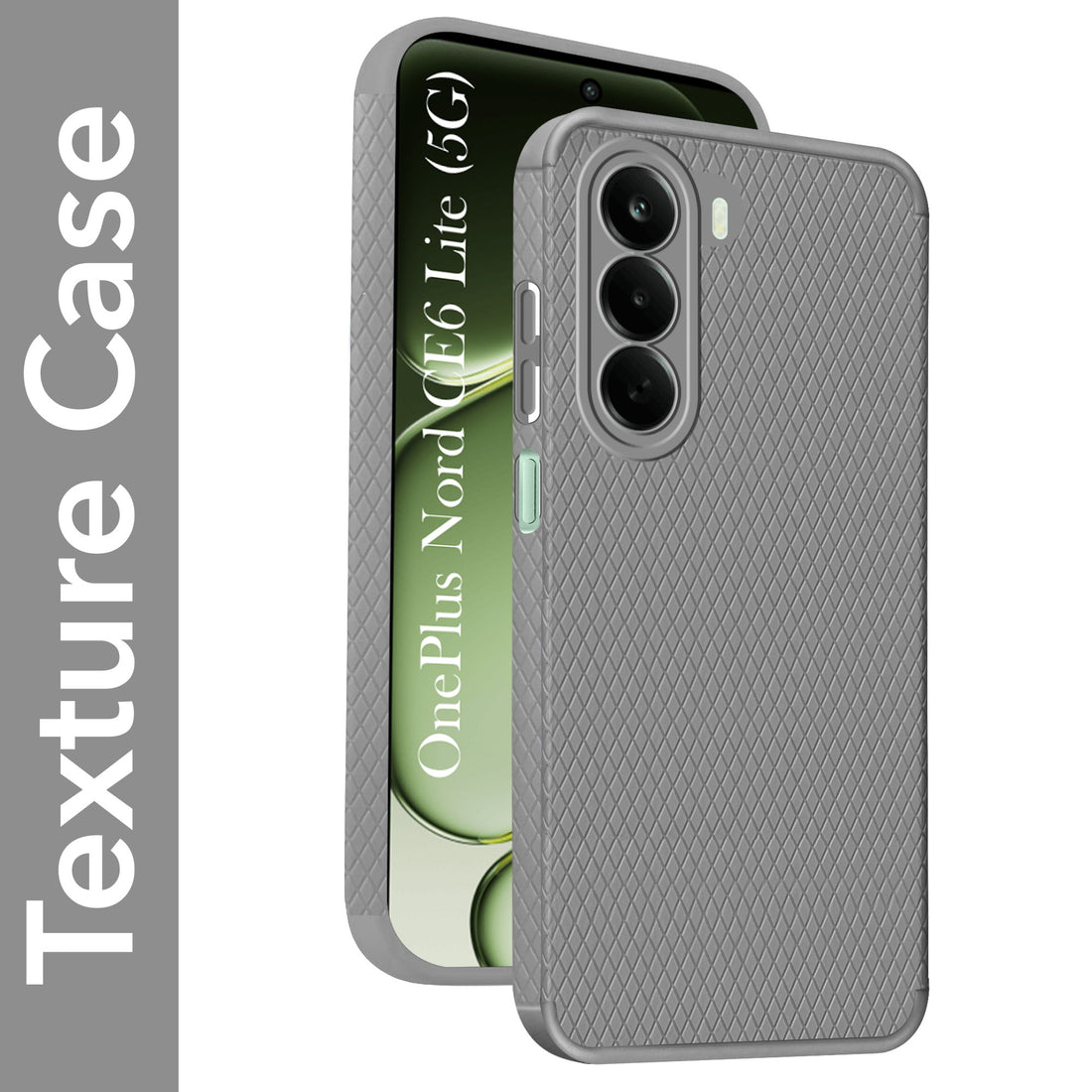 For OnePlus Nord CE 6 Lite Back Cover Case Liquid Silicone (Camera Protection | Side Grip Texture | Soft and Flexible)