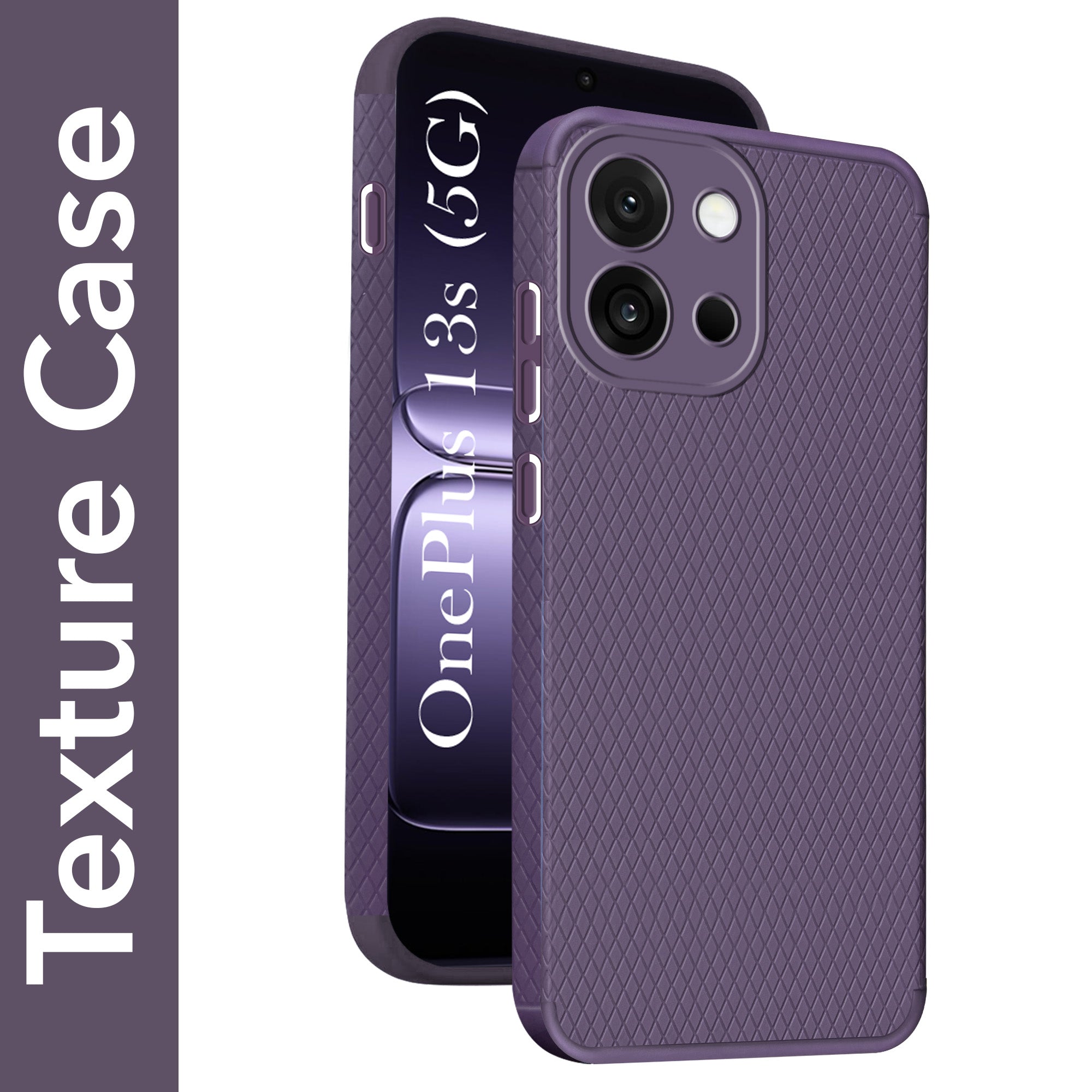 For OnePlus 13S Back Cover Case (Liquid Silicone | Side Grip | Camera Protection)