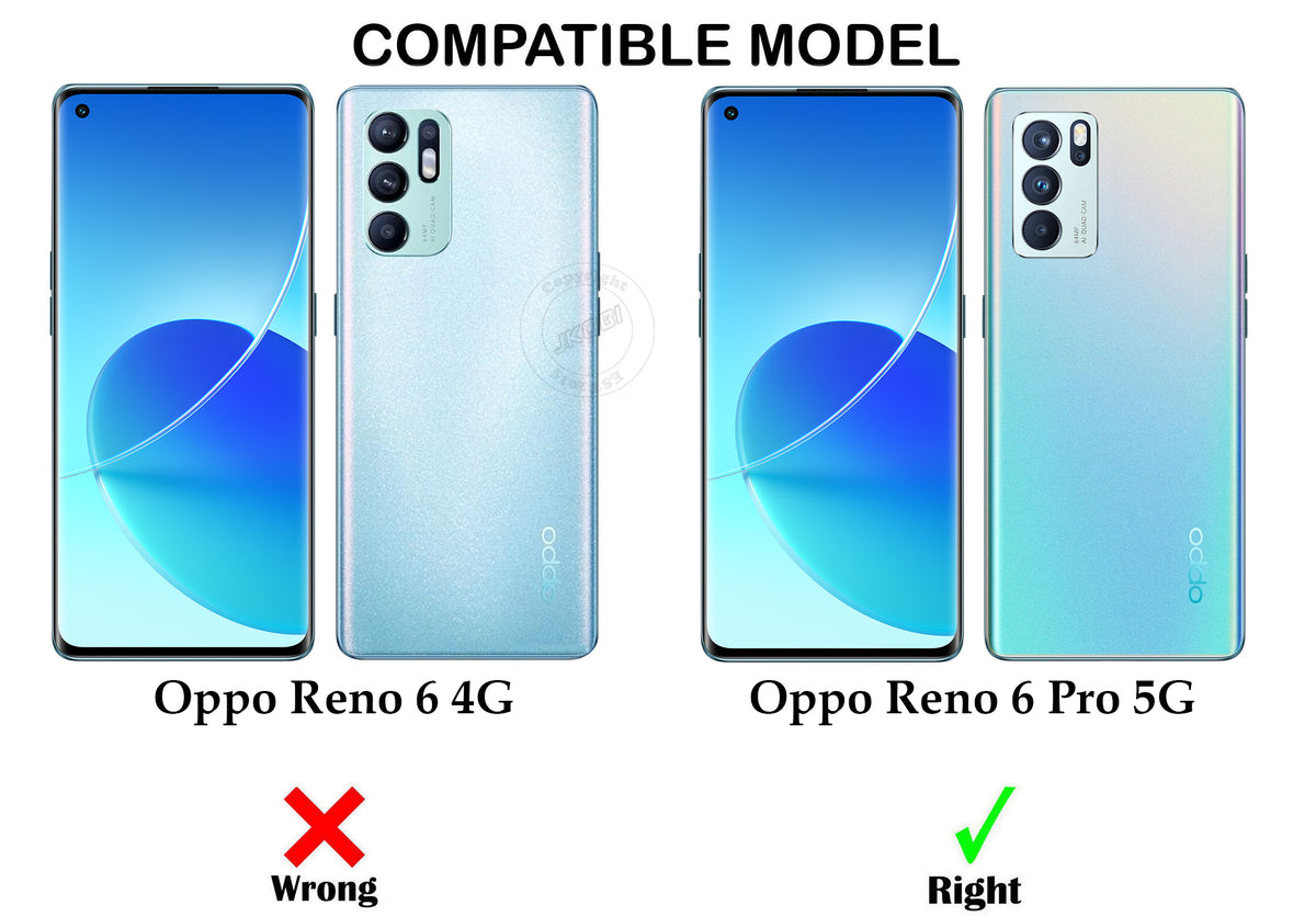 For Oppo Reno6 Pro 5G Back Cover ( Silicone Clear Shockproof Case with Camera Protection | Soft and Flexible | Transparent)