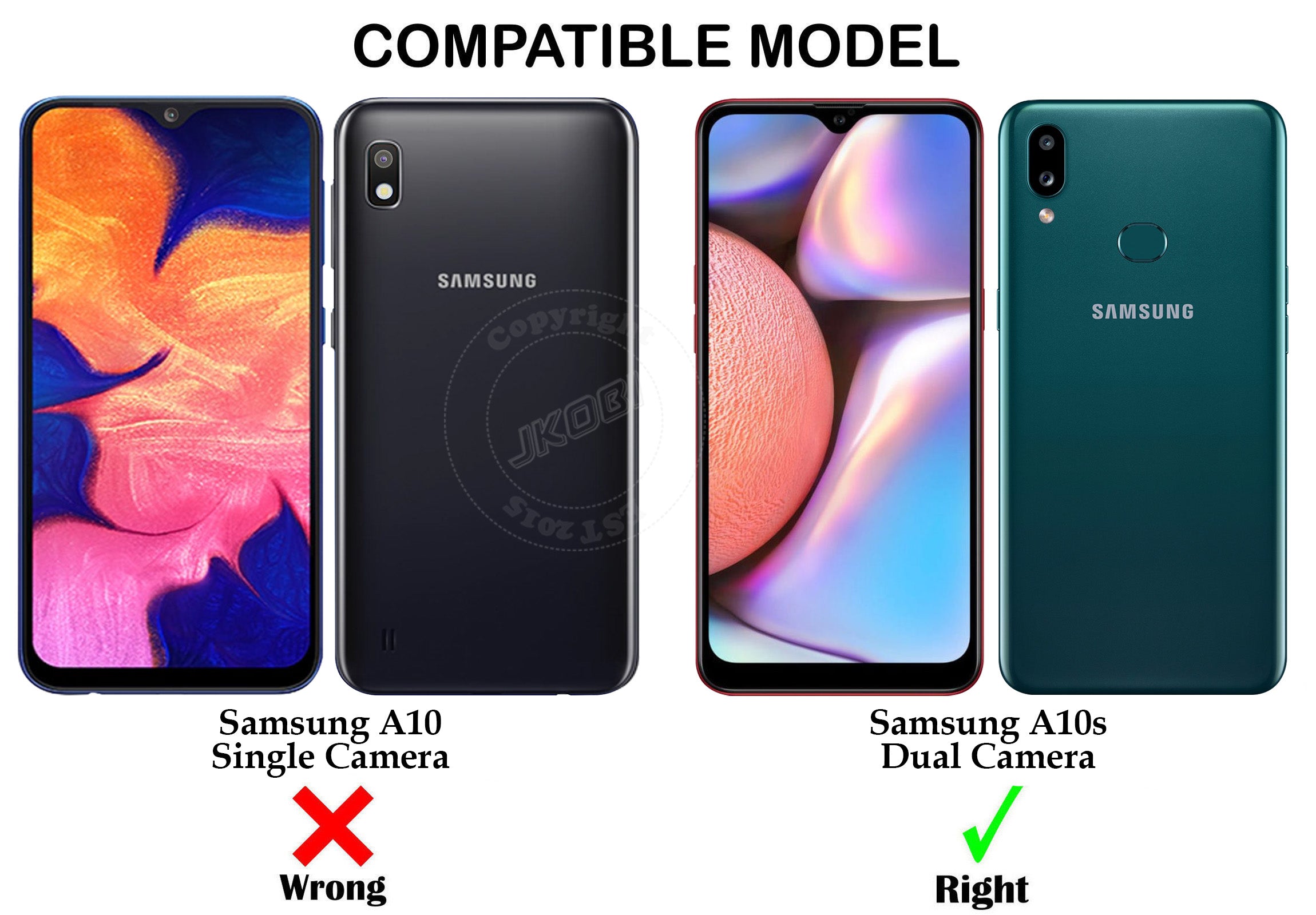 For Samsung Galaxy A10s Back Cover Case Liquid Silicone (Camera Protection | Side Grip Texture | Soft and Flexible)