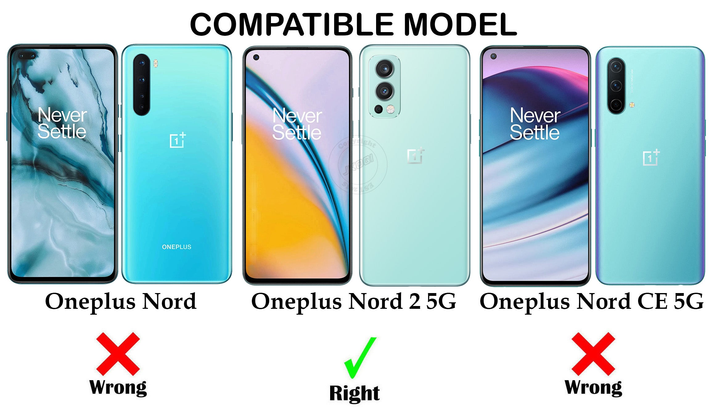 For OnePlus Nord 2 5G Back Case Cover Crystal Anti Yellow (Unbreakable PC | MagSafe Wireless Charging Support |Camera Protection Bump)