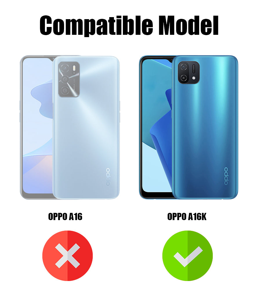 For Oppo A16K | A16e Back Cover Case (Matte Silicone with Inside Fiber Cloth)