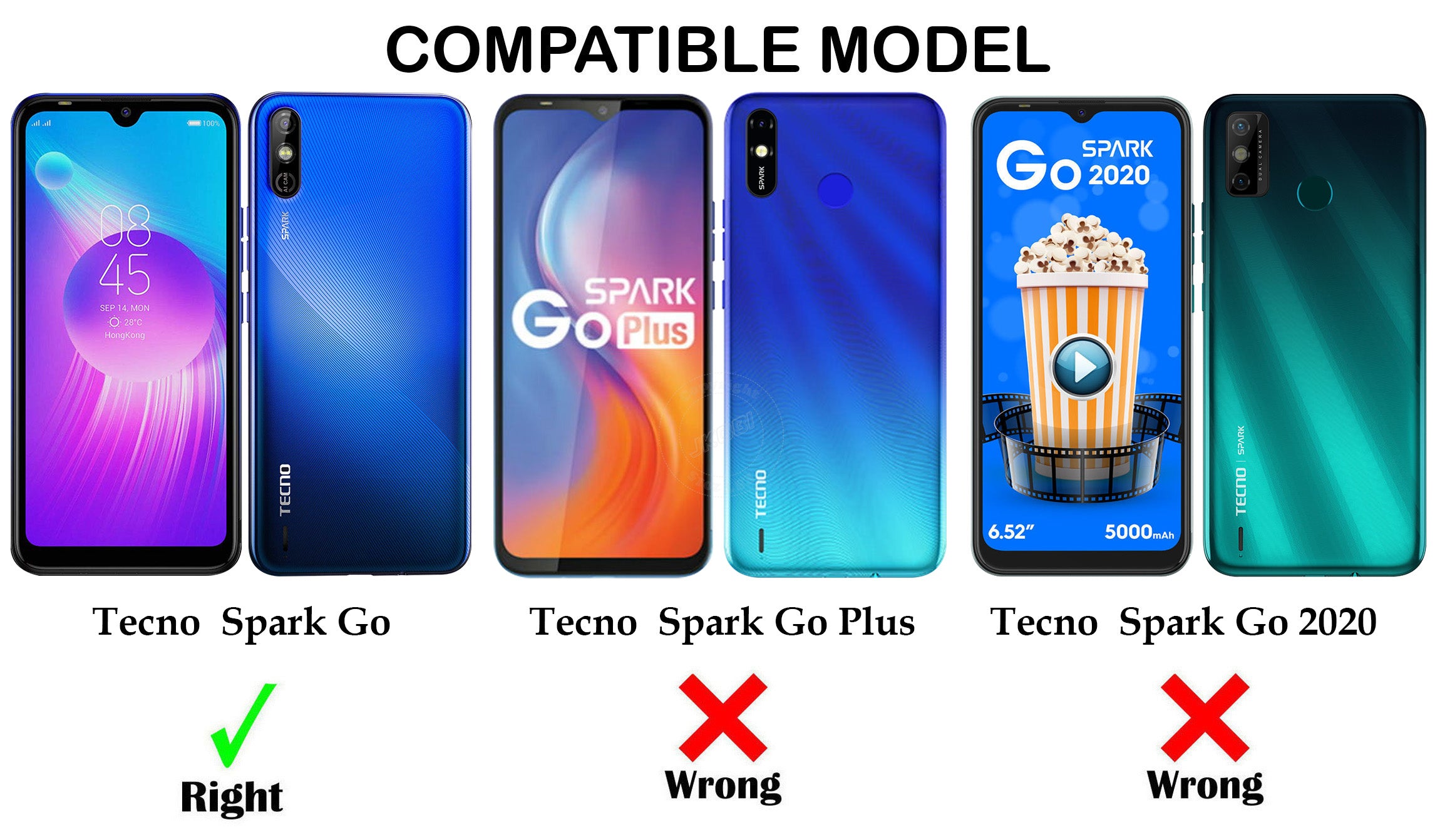 For Tecno Spark Go 5G Back Cover Case (Matte Finish Silicone with Inside Fiber cloth)
