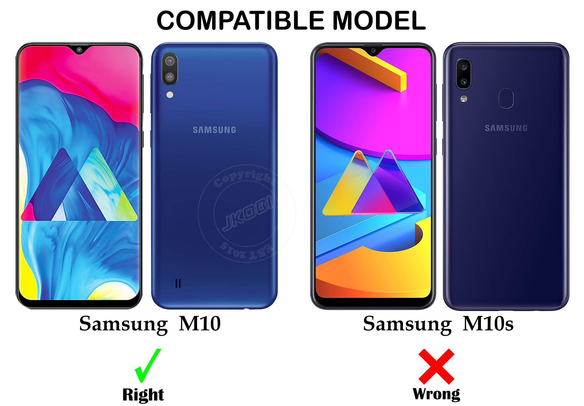 For Samsung Galaxy M10 Back Cover Case ( Matte Finish Silicone with Inside Fiber cloth)