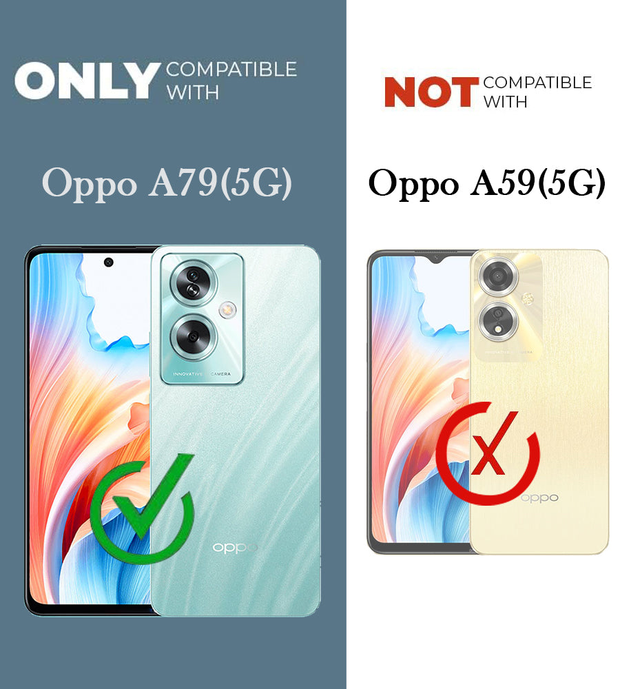 For Oppo A79 5G Back Cover Case (Soft Touch | Camera Bump Protection | MagSafe Compatible | Matte Finish)
