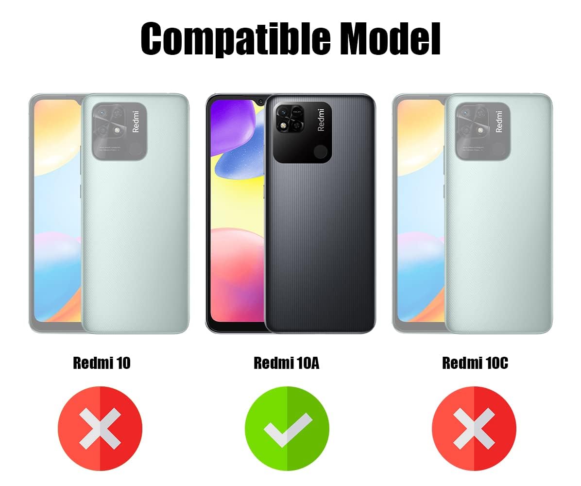 For Xiaomi Redmi 10A Back Case Cover  (Shockproof Polycarbonate Dual Layer Hybrid Armor)