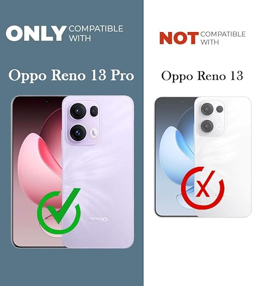For Oppo Reno13 Pro 5G | Oppo Reno 13 Pro 5G Back Cover Case PU Leather Finish (Professional Minimalist Texture | MagSafe Compatile | Camera Protection | Sleek Sober Formal)