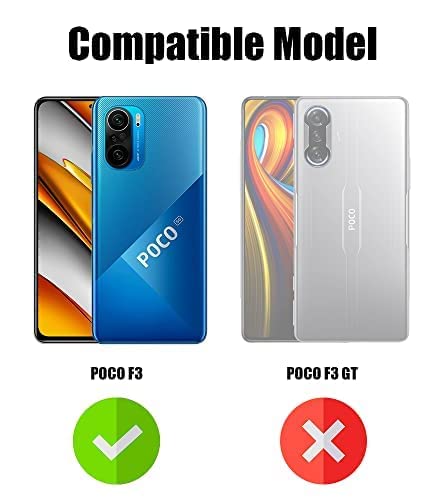 For Xiaomi Poco F3 Back Cover Case (Hybrid Dual Armor Polycarbonate)