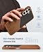 For Samsung Galaxy A16 5G Back Cover Case (Dual PU Leather Stitch | Professional Minimalist | Soft and Flexible)