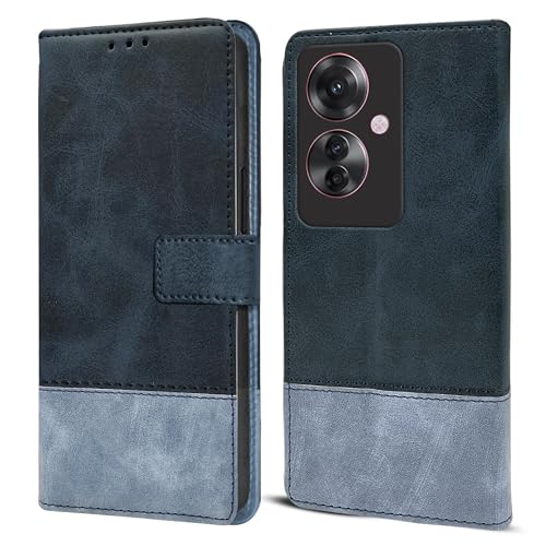 For Oppo F25 Pro 5G Flip Cover Case(Professional Dual Leather Wallet with Magnetic Closure)