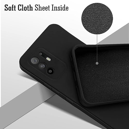 For Oppo F19 Pro Plus Back Cover Case (Inside Fiber Cloth | Smooth Matte Finish | Elegant Professional Look)