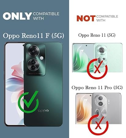 For Oppo Reno11 F 5G | Oppo Reno 11F 5G Hard Back Cover Case (Velvet Touch | Professional Glossy Finish | Camera Protection Bump)