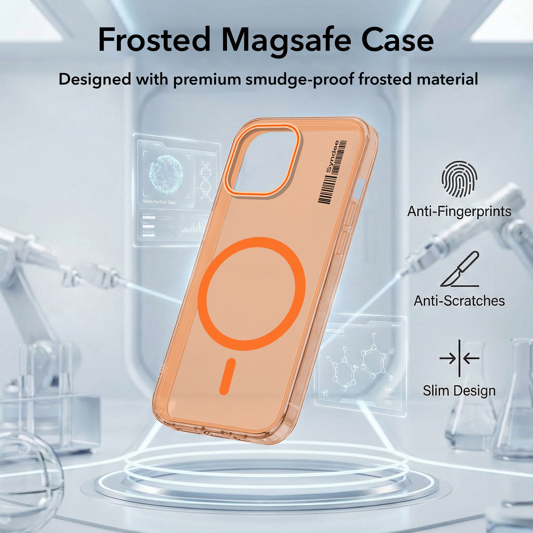 For Apple iPhone 13 Pro Max Back Cover Case  (Soft Touch | Camera Bump Protection | MagSafe Compatible | Matte Finish)