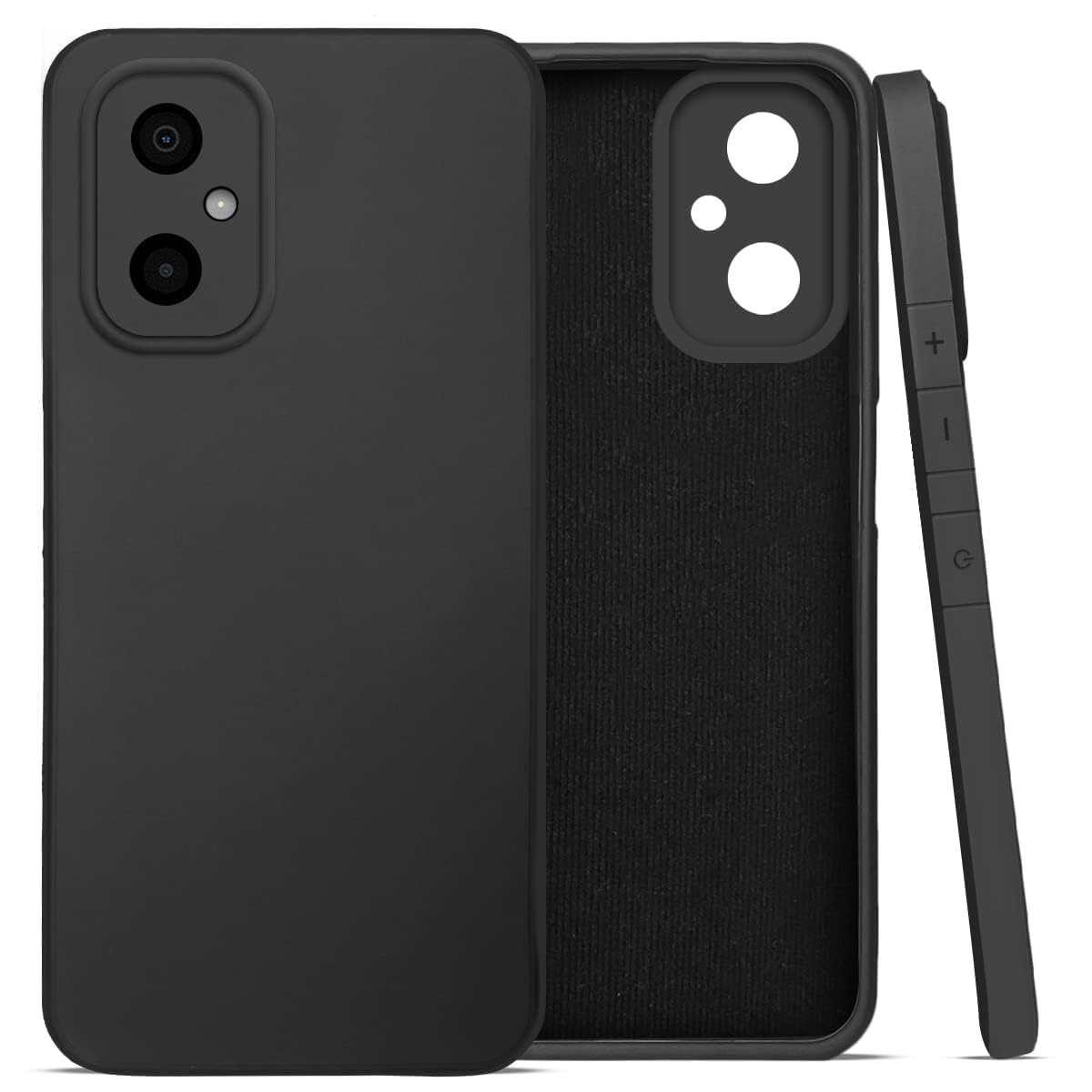 For Poco M4 5G Back Cover ( Silicone Clear Shockproof Case with Camera Protection | Soft and Flexible | )
