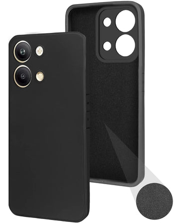 For Oppo Reno 9 Pro 5G | Oppo Reno 9 Back Cover Case (Matte Finish Silicone with Fiber Cloth)