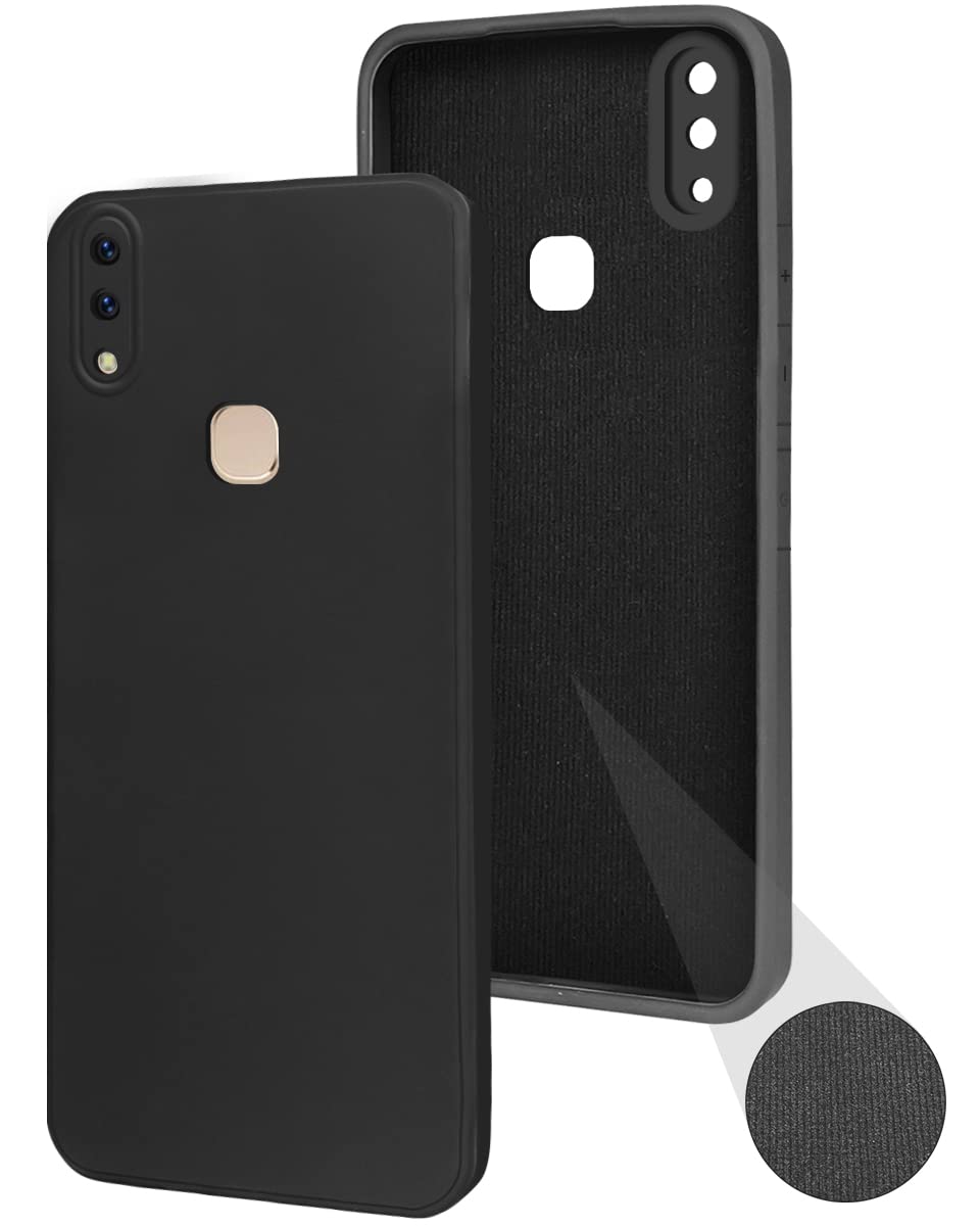 For Vivo V9 | V9 Pro | V9 Youth Back Cover Case (Inside Fiber Cloth | Smooth Matte Finish | Elegant Professional Look)