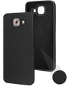 For Samsung Galaxy On Max Back Cover Case (Matte Finish Silicone with Inside Fiber Cloth)