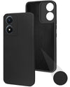 For Vivo Y02s Back Cover Case (Inside Fiber Cloth | Smooth Matte Finish | Elegant Professional Look)