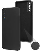 For Samsung Galaxy A50 / Galaxy A50s Back Cover Case (Matte Silicone with Inside Fiber Cloth)