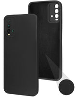 For Xiaomi Mi Redmi 9 Power Back Cover Case (Matte Finish Silicone with Inside Fiber Cloth)