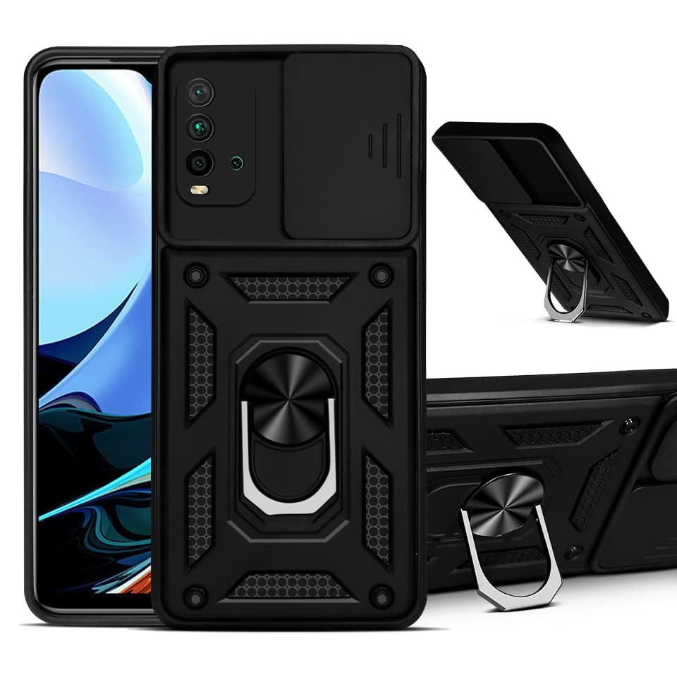 For Xiaomi Mi Redmi 9 Power Back Cover Case (Hybrid Dual Armor Polycarbonate)