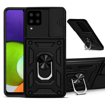 For Samsung Galaxy A22 4G Back Cover Case (Hybrid Dual Armor Polycarbonate)