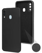 For Samsung Galaxy M10s Back Cover Case (Inside Fiber Cloth | Elegant Professional Look)