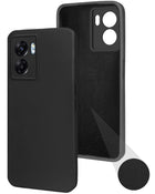 For Oppo K10 5G (Matte Finish Silicone with Inside Fiber Cloth)