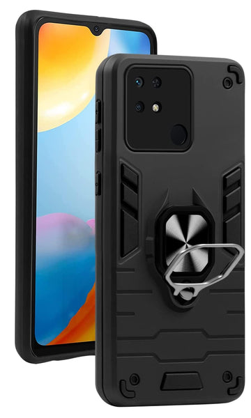 For Xiaomi Redmi 10 Power | Redmi 10 Back Cover Case (Shockproof Polycarbonate Dual Layer Hybrid Armor)