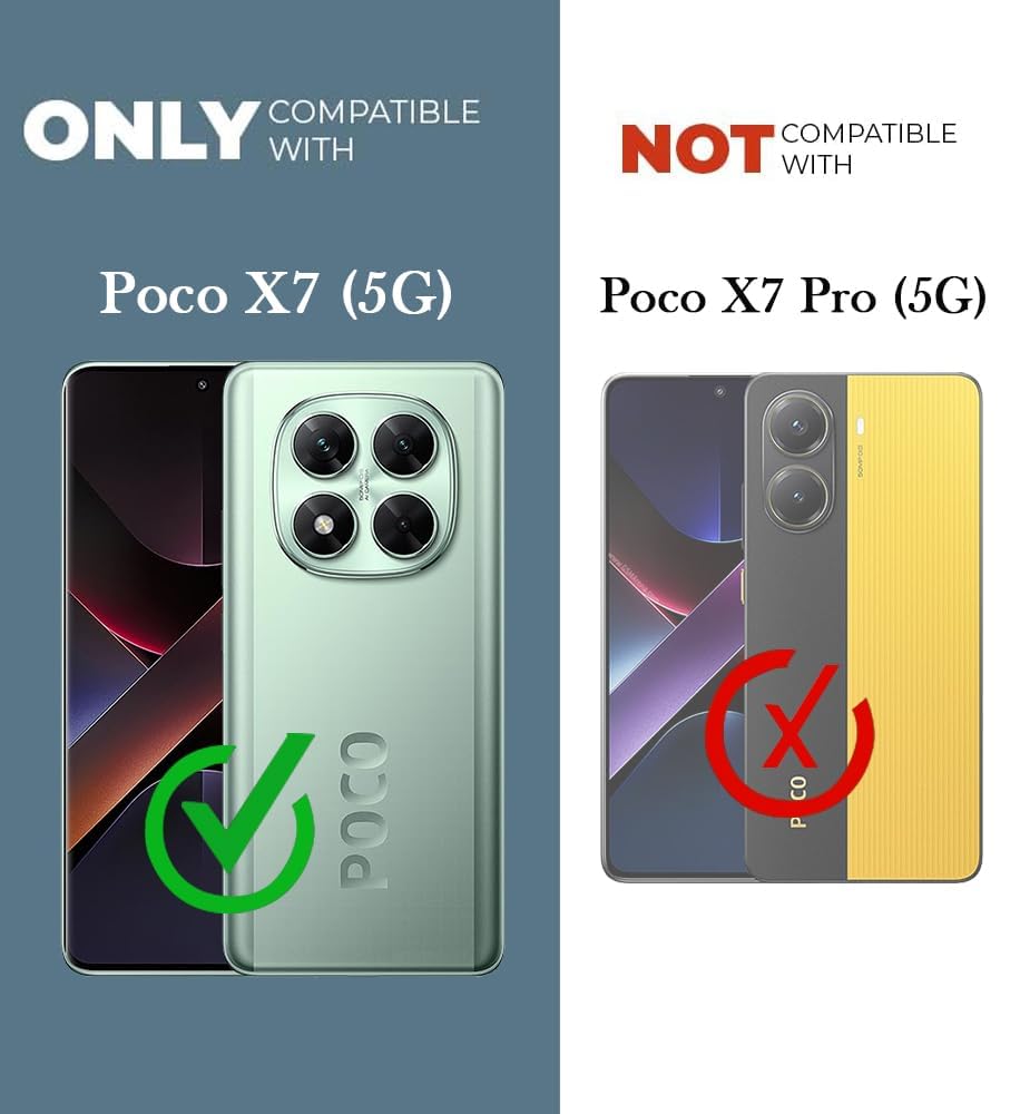For Xiaomi Poco X7 Silicone Finish Back Cover Case (Premium Minimalist Professional Feel | Camera Protection Bump) (Copy)