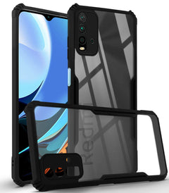 For Xiaomi Mi Redmi 9 Power Hard PC Crystal Bumper Shockproof Back Cover Case with Camera Protection