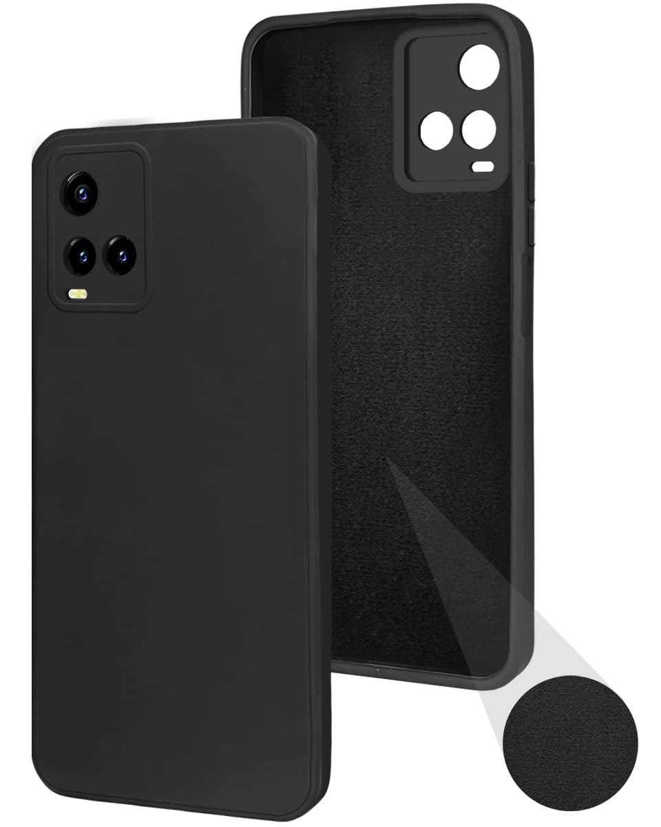 For Vivo Y33s Back Cover Case (Inside Fiber Cloth | Smooth Matte Finish | Elegant Professional Look)