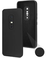 For Vivo V17 Pro Back Cover Case (Inside Fiber Cloth | Smooth Matte Finish | Elegant Professional Look)